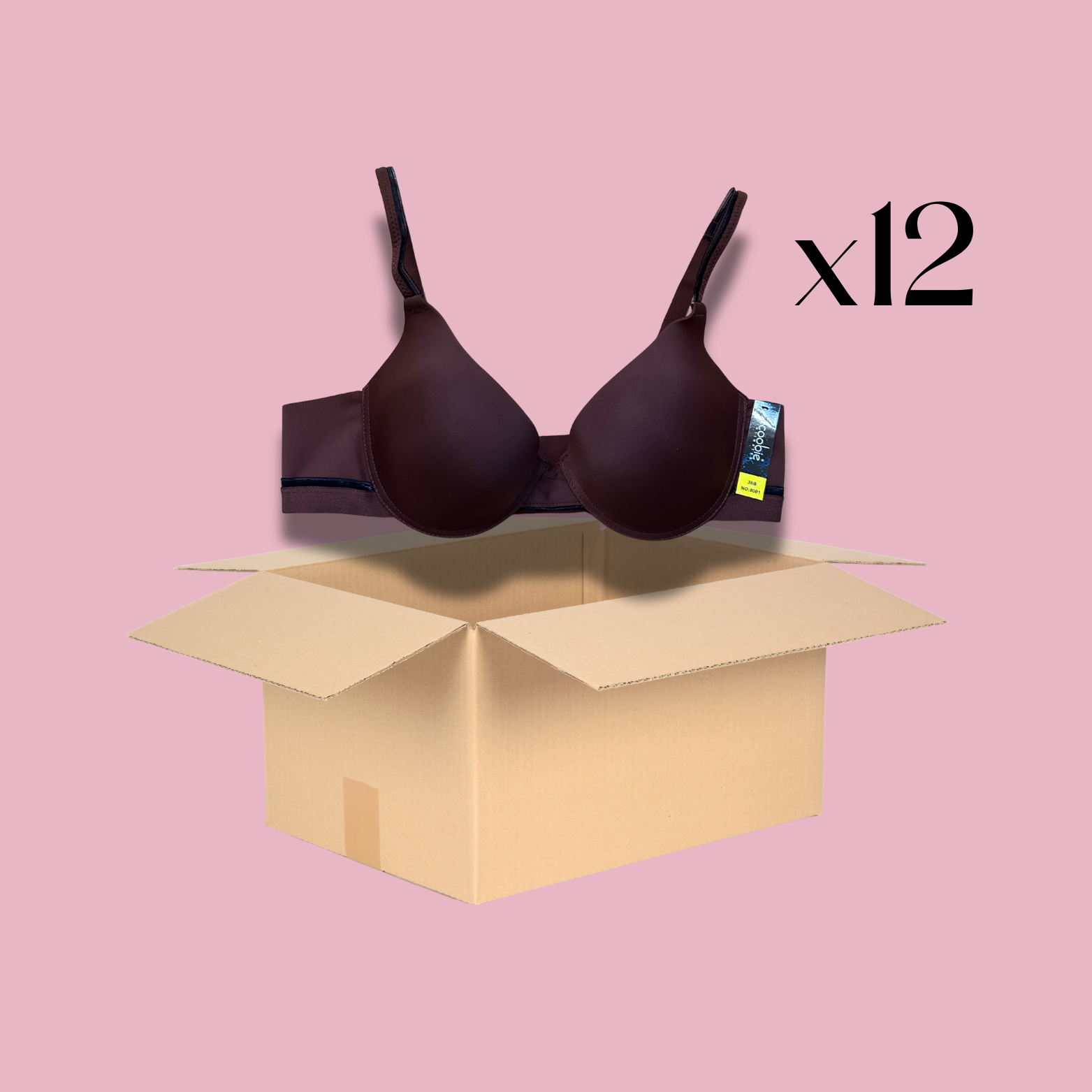 Brasier Coobie Original – Pack 12 pzs | Mayoreo